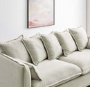 Zahir Slipcover Fabric Sofa