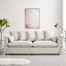 Zahir Slipcover Fabric Sofa