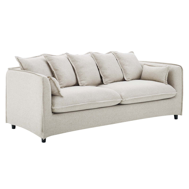 Zahir Slipcover Fabric Sofa