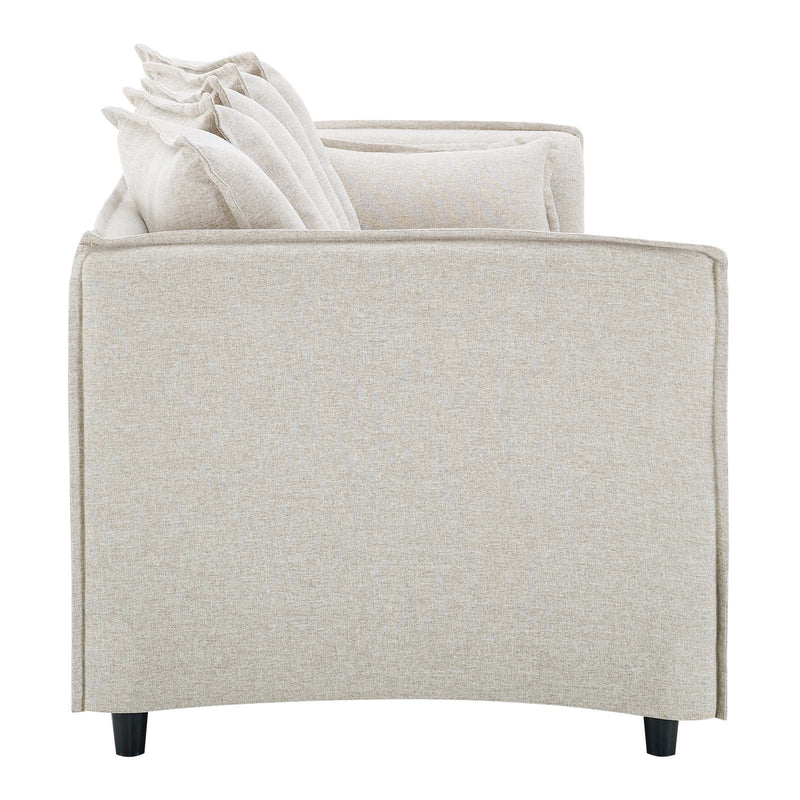 Zahir Slipcover Fabric Sofa