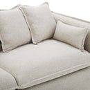 Zahir Slipcover Fabric Sofa