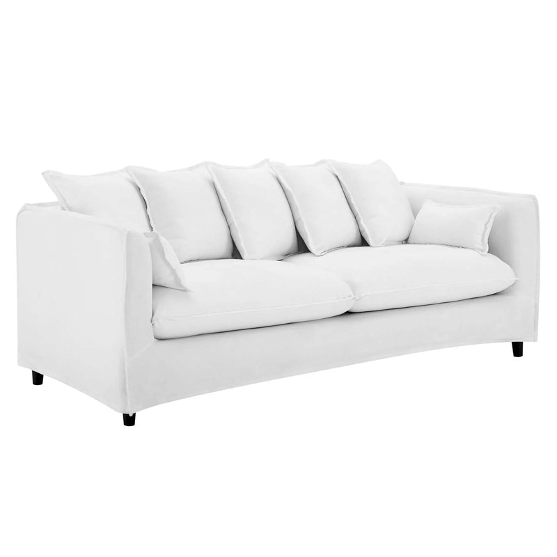 Zahir Slipcover Fabric Sofa