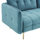 Sasha Tufted Performance Velvet Sofa