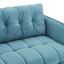 Sasha Tufted Performance Velvet Sofa