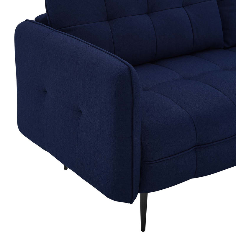 Sasha Tufted Fabric Sofa