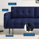 Sasha Tufted Fabric Sofa