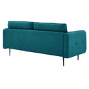 Sasha Tufted Fabric Sofa