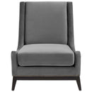 Greyson Lounge Chair Upholstered Performance Velvet Set of 2
