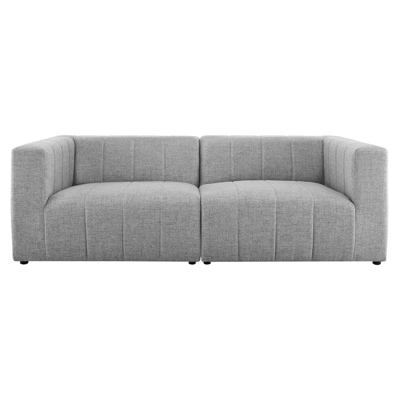 Legacy Upholstered Fabric 2-Piece Loveseat
