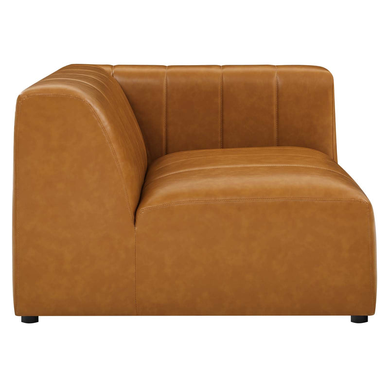 Natalia  Vegan Leather 2-Piece Loveseat