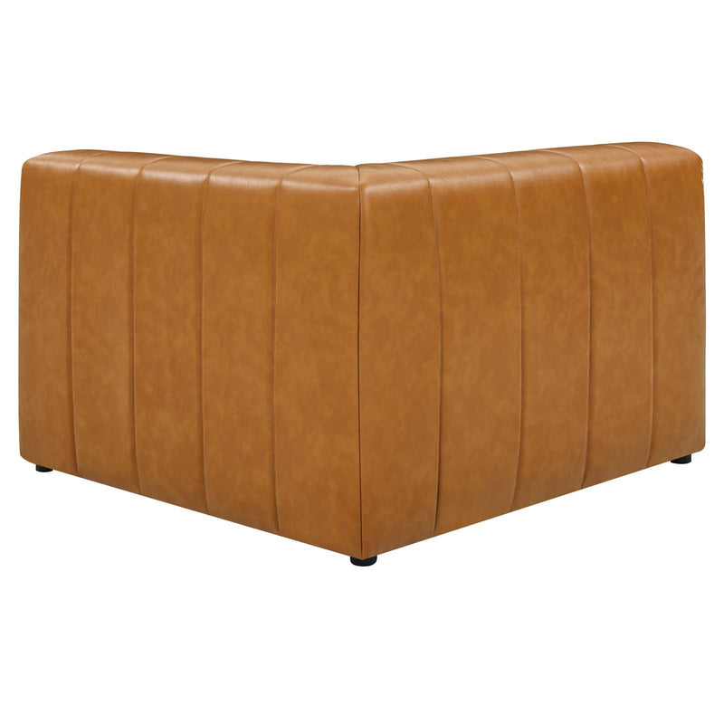 Natalia  Vegan Leather 2-Piece Loveseat