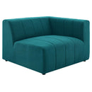 Amelia Upholstered Fabric 3-Piece Sofa