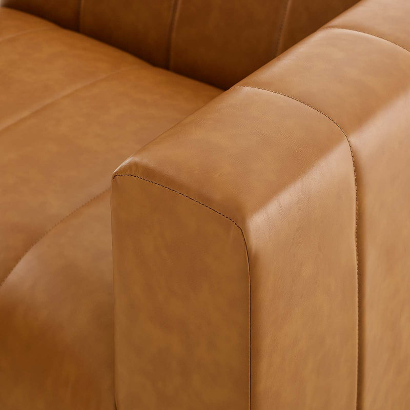 Dream Vegan Leather 5-Piece Sectional Sofa