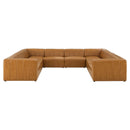 Christina Vegan Leather 8-Piece Sectional Sofa