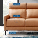 Persephone Leather Sofa