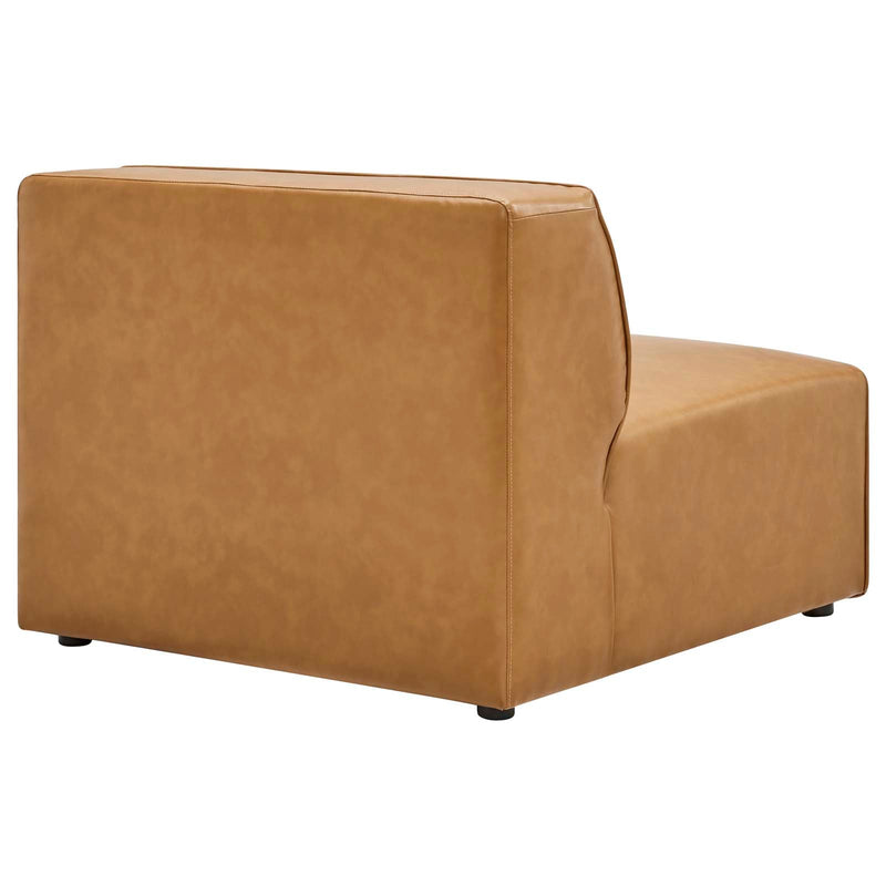 Linda Vegan Leather Armless Chair