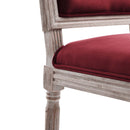 Chase French Vintage Performance Velvet Dining Side Chair
