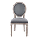 Dalton Vintage French Performance Velvet Dining Side Chair