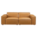 Rhea Vegan Leather Loveseat