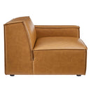 Rhea Vegan Leather Loveseat