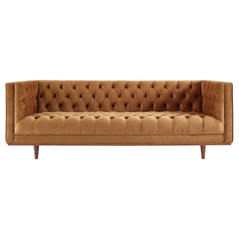 Paityn Tufted Performance Velvet Sofa