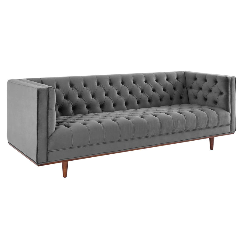 Paityn Tufted Performance Velvet Sofa