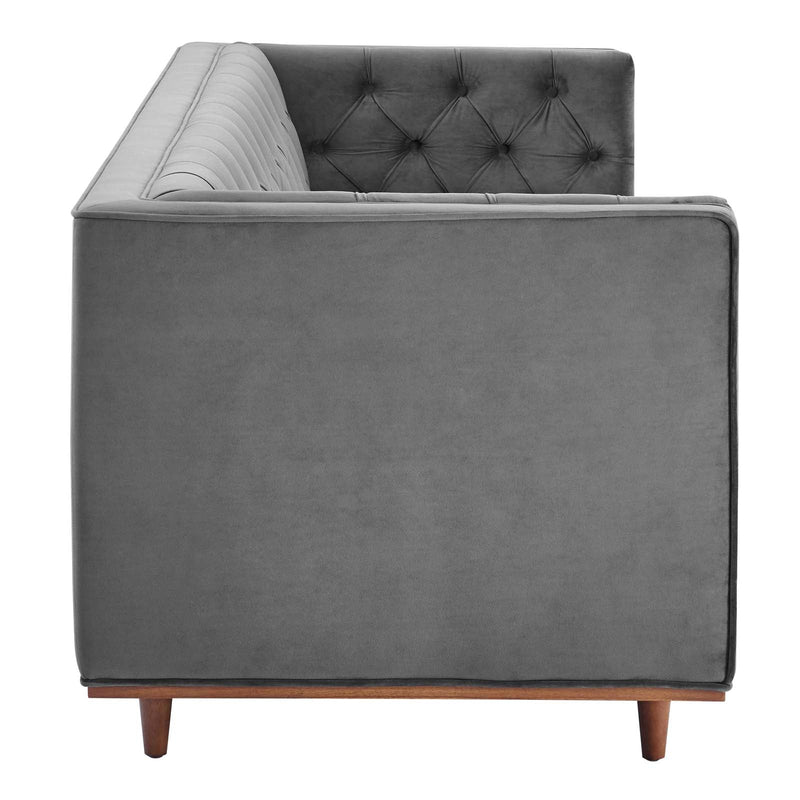 Paityn Tufted Performance Velvet Sofa
