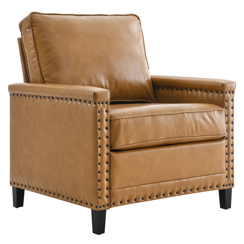 Rivka Vegan Leather Armchair