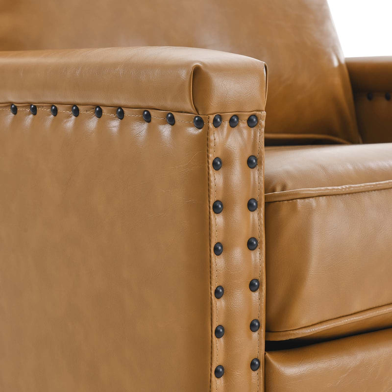 Rivka Vegan Leather Armchair