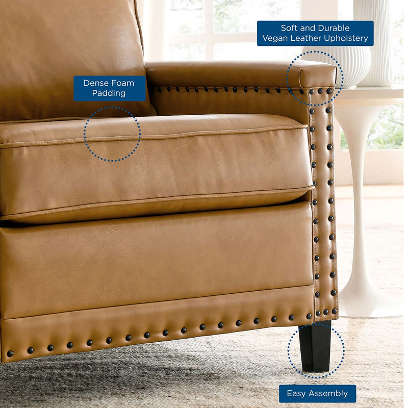 Rivka Vegan Leather Armchair