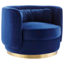 Anderson Performance Velvet Swivel Chair