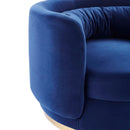 Anderson Performance Velvet Swivel Chair