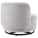 Anderson Upholstered Fabric Swivel Chair