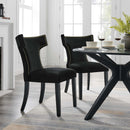 Keira Performance Velvet Dining Chairs - Set of 2