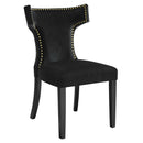 Keira Performance Velvet Dining Chairs - Set of 2