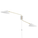 Walter 2-Light Swing Arm Wall Sconce