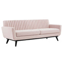 Sonny Channel Tufted Performance Velvet Sofa