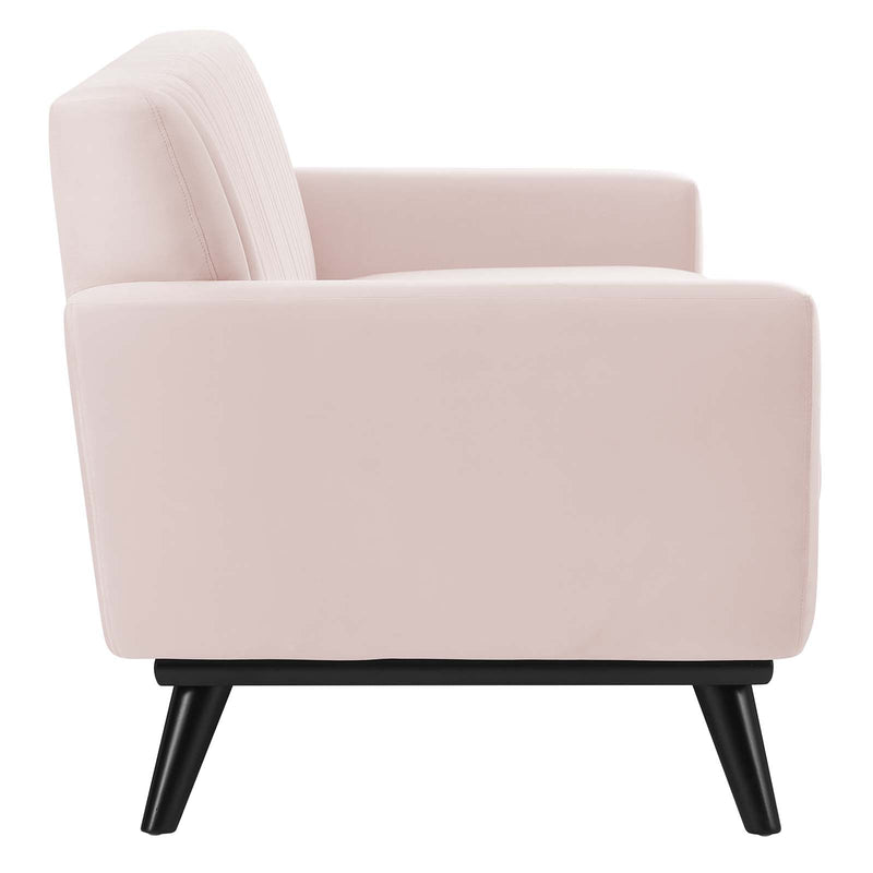 Sonny Channel Tufted Performance Velvet Sofa