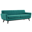 Sonny Channel Tufted Performance Velvet Sofa