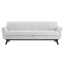 Pedro Channel Tufted Fabric Sofa