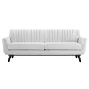Pedro Channel Tufted Fabric Sofa