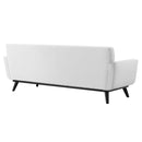 Pedro Channel Tufted Fabric Sofa