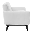 Pedro Channel Tufted Fabric Sofa
