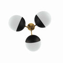 Memphis 3-Light Semi-Flush Ceiling Light