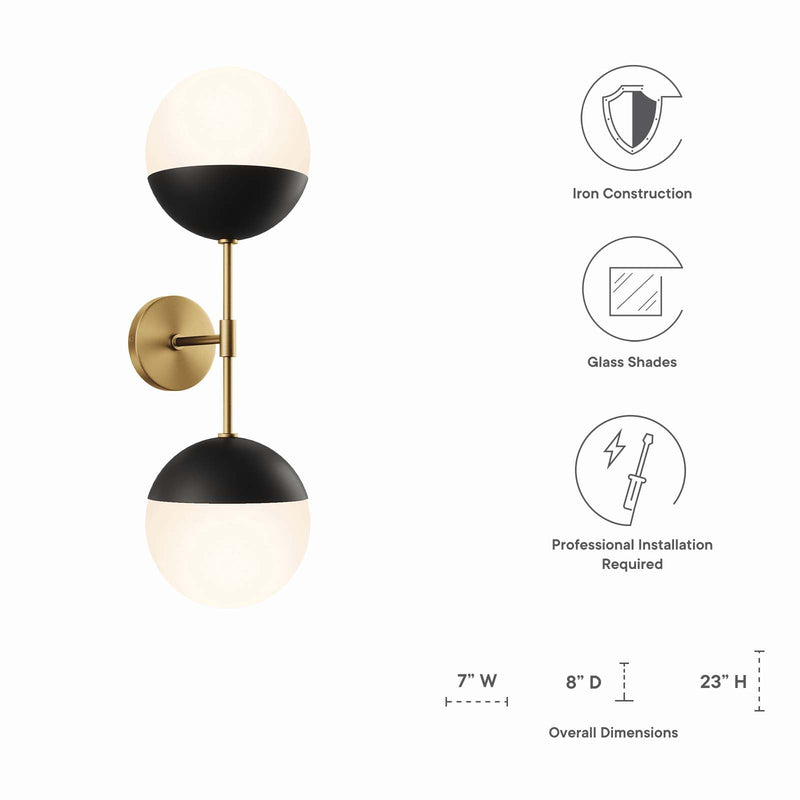 Corey 2-Light Wall Sconce