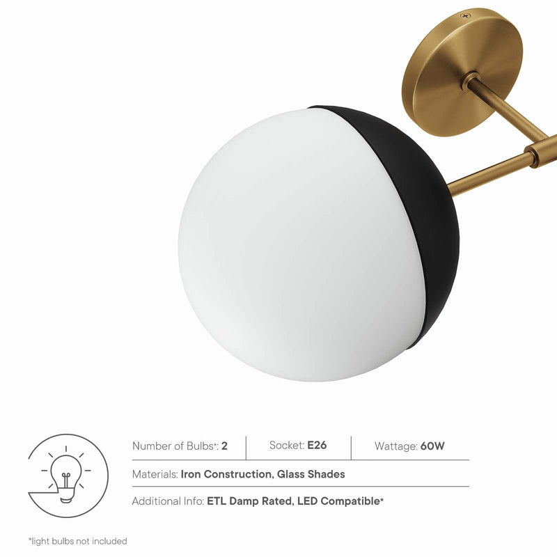 Corey 2-Light Wall Sconce