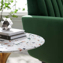 Arianna 20" Round Terrazzo Side Table