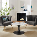 Tobias Round Terrazzo Coffee Table