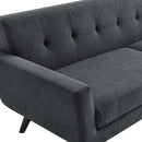 Jimena Herringbone Fabric Sofa