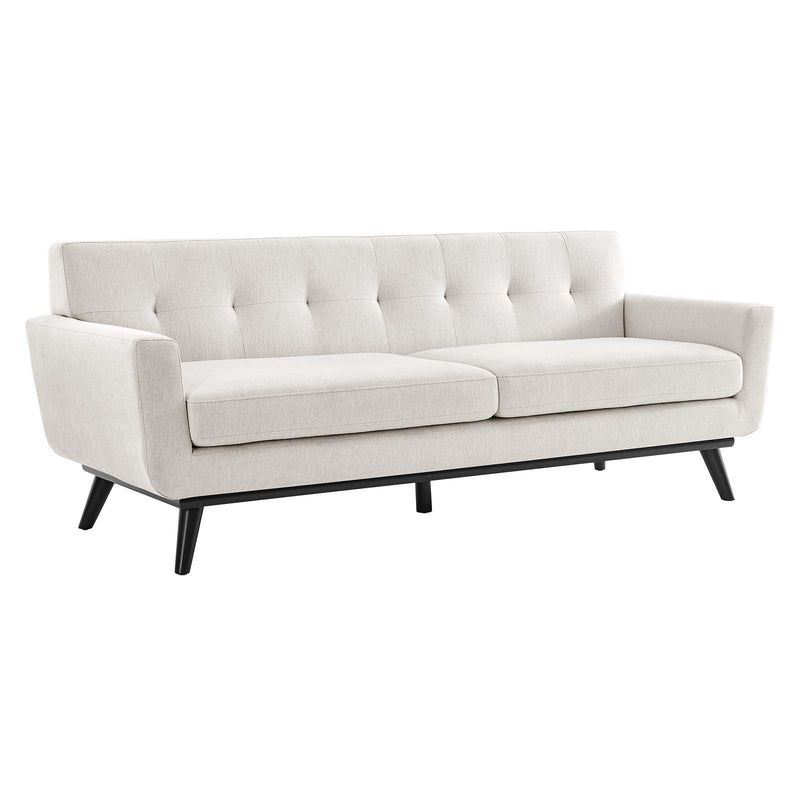 Jimena Herringbone Fabric Sofa